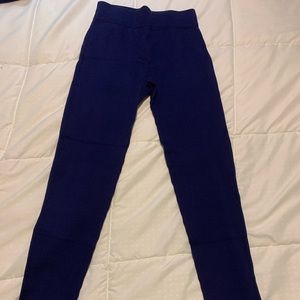WorkoutsbyKatya Royal Blue 3/4 length leggings